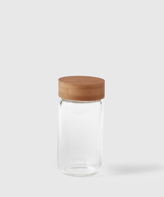 Glass Spice Jar With Lid
