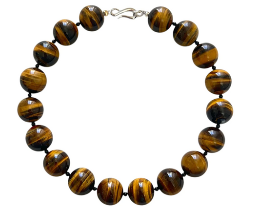 Hera Tiger Eye Collar Necklace