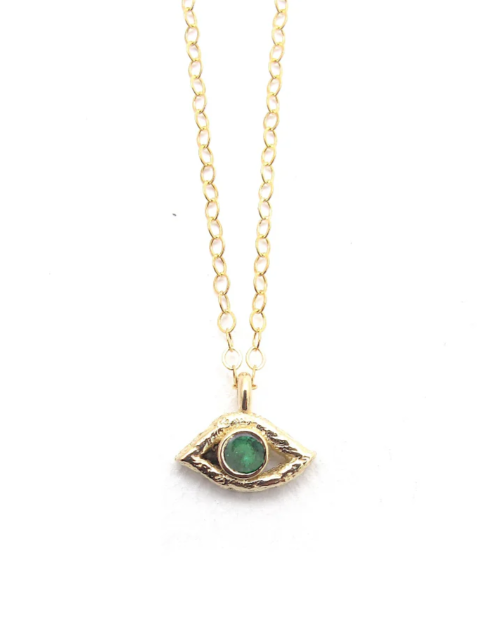 Emerald Eye Necklace