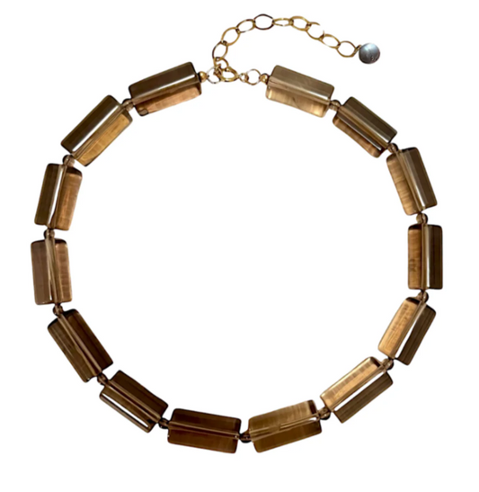 Lucent Smokey Quartz Collar