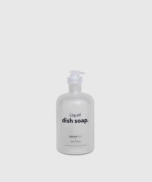 Soapply x KonMari Dish Soap Glass Bottle